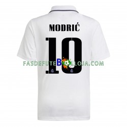 Camisola 1º Equipamento Real Madrid Modrić 10 2022-2023 Manga Curta ,Homem