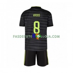 Camisola 3º Equipamento Real Madrid Toni Kroos 8 2022-2023 Manga Curta ,Criança