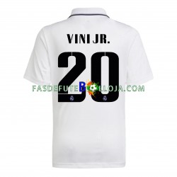 Camisola 1º Equipamento Real Madrid Vini Jr. 20 2022-2023 Manga Curta ,Homem