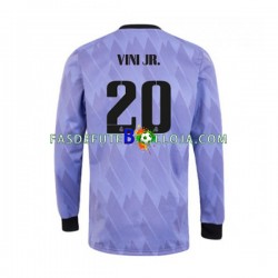 Camisola 2º Equipamento Real Madrid Vinicius Junior 20 2022-2023 Manga Comprida ,Homem