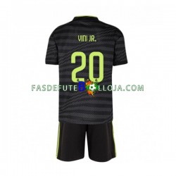 Camisola 3º Equipamento Real Madrid Vinicius Junior 20 2022-2023 Manga Curta ,Criança
