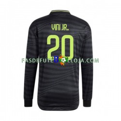 Camisola 3º Equipamento Real Madrid Vinicius Junior 20 2022-2023 Manga Comprida ,Homem