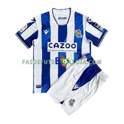 Camisola 1º Equipamento Real Sociedad 2022-2023 Manga Curta ,Criança