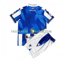 Camisola 1º Equipamento Real Sociedad 2022-2023 Manga Curta ,Criança