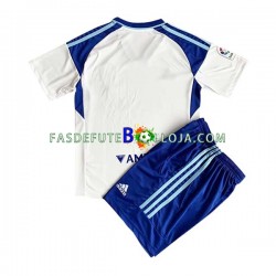 Camisola 1º Equipamento Real Zaragoza 2022-2023 Manga Curta ,Criança