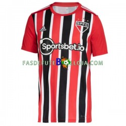 Camisola 2º Equipamento Sao Paulo 2022-2023 Manga Curta ,Homem