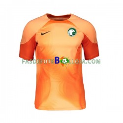 Camisola Guarda-redes 2º Equipamento Seleção Saudita World Cup 2022 Manga Curta ,Homem