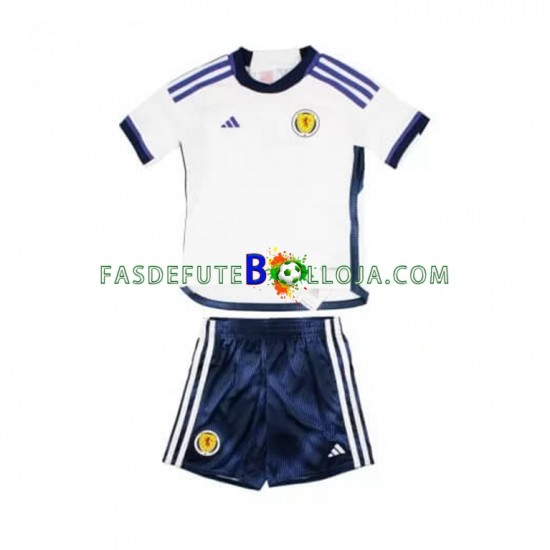 Camisola 2º Equipamento Schottland 2022 Manga Curta ,Criança Camisola 2º Equipamento Schottland 2022 Manga Curta ,Criança