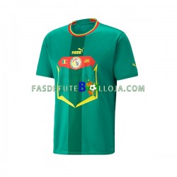 Camisola 2º Equipamento Seleção Senegalesa World Cup 2022 Manga Curta ,Homem