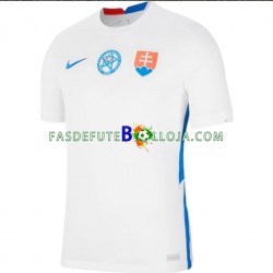 Camisola 2º Equipamento Seleção Eslovaca 2020-2021 Manga Curta ,Homem