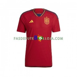 Camisola 1º Equipamento Seleção Espanhola World Cup 2022 Manga Curta ,Homem