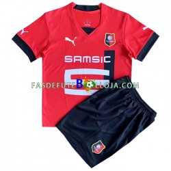 Camisola 1º Equipamento Stade Rennais 2022-2023 Manga Curta ,Criança