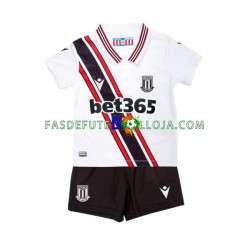 Camisola 3º Equipamento Stoke City 2022-2023 Manga Curta ,Criança
