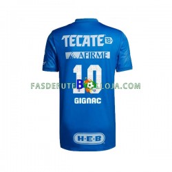 Camisola 2º Equipamento Tigres UANL Andre-Pierre Gignac 10 2022-2023 Manga Curta ,Homem