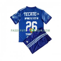 Camisola 2º Equipamento Tigres UANL Florian Thauvin 26 2022-2023 Manga Curta ,Criança
