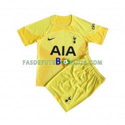 Camisola Guarda-redes 1º Equipamento Tottenham Hotspur 2022-2023 Manga Curta ,Criança
