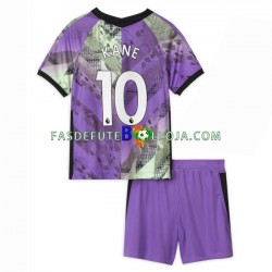 Camisola 3º Equipamento Tottenham Hotspur Harry Kane 10 2021-2022 Manga Curta ,Criança