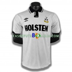 Camisola 1º Equipamento Tottenham Hotspur 1990 Manga Curta Retro ,Homem