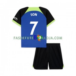 Camisola 2º Equipamento Tottenham Hotspur Son Heung-min 7 2022-2023 Manga Curta ,Criança