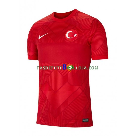 Camisola 2º Equipamento Seleção Turca 2022-2023 Manga Curta ,Homem