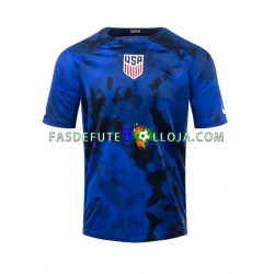 Camisola 2º Equipamento Seleção Estados Unidos World Cup 2022 Manga Curta ,Homem