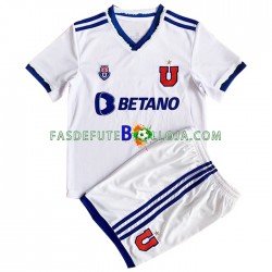 Camisola 2º Equipamento Universidad de Chile 2022 Manga Curta ,Criança