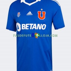 Camisola 1º Equipamento Universidad de Chile 2022 Manga Curta ,Homem