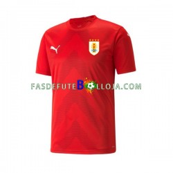 Camisola Guarda-redes 1º Equipamento Seleção Uruguaia World Cup 2022 Manga Curta ,Homem