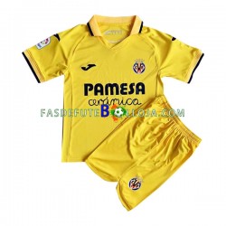 Camisola 1º Equipamento Villarreal CF 2022-2023 Manga Curta ,Criança