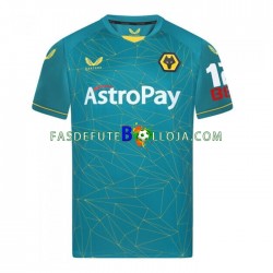 Camisola 2º Equipamento Wolverhampton Wanderers 2022-2023 Manga Curta ,Homem